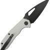 Kubey Coeus Linerlock - White G10 BlackWash