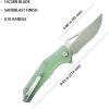 KUB149D_add_02.jpg Kubey Phemius Linerlock - Jade G10 Sand Blast