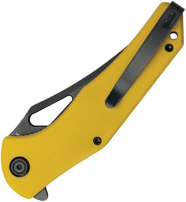 KUB149E_add_01.jpg Kubey Phemius Linerlock - Yellow G10 Stonewash