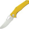 KUB149G.jpg Kubey Phemius Linerlock - Yellow G10 Sand Blast