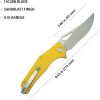 KUB149G_add_02.jpg Kubey Phemius Linerlock - Yellow G10 Sand Blast