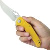 KUB149G_add_04.jpg Kubey Phemius Linerlock - Yellow G10 Sand Blast