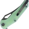 KUB149H_add_01.jpg Kubey Phemius Linerlock Jade G10 Folding Knife