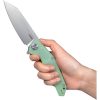Kubey Flash Linerlock Jade G10 D2 Folding Knife