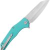 Kubey Flash Linerlock Blue Tiffany Reverse Tanto