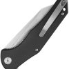 Kubey Flash Linerlock Black Reverse Tanto