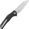 Kubey Flash Linerlock Black Reverse Tanto