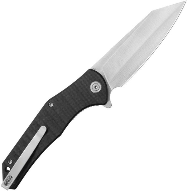Kubey Flash Linerlock Black Reverse Tanto