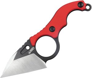 KUB166D.jpg Kubey Hippocam EDC Fixed Blade Red G10