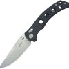 Kubey Hound Crossbar Lock Black G10 Folding Knife