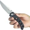 Kubey Hound Crossbar Lock Black G10 Folding Knife