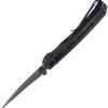 Kubey Hound Crossbar Lock Black Stonewash Blade