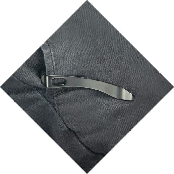 Kubey Hound Crossbar Lock Black Stonewash Blade