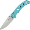 Kubey Hound Crossbar Lock Tiffany Blue G10