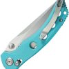 Kubey Hound Crossbar Lock Tiffany Blue G10