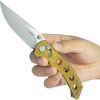 Kubey Hound Crossbar Lock Ultem Handle Knife