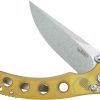 Kubey Hound Crossbar Lock Ultem Handle Knife