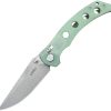 KUB172G.jpg Kubey Hound Crossbar Lock Jade G10 Folding Knife