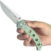 KUB172G_add_03.jpg Kubey Hound Crossbar Lock Jade G10 Folding Knife