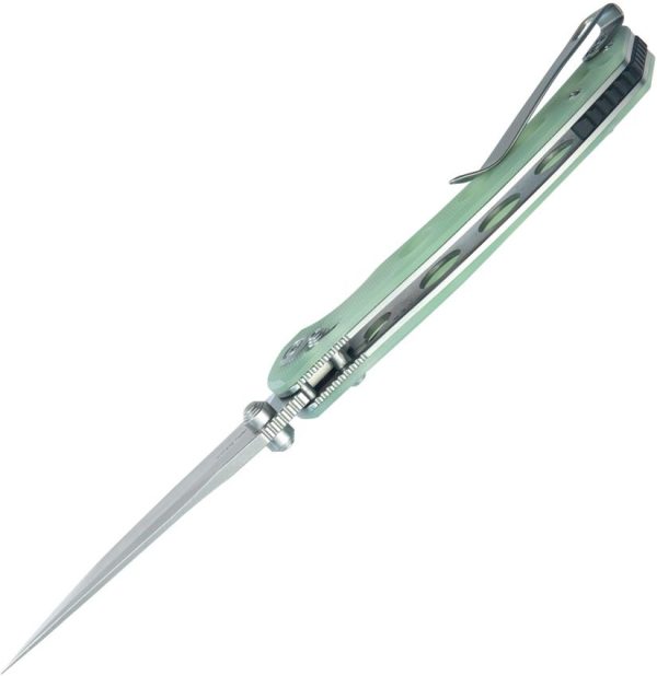 KUB172G_add_05.jpg Kubey Hound Crossbar Lock Jade G10 Folding Knife