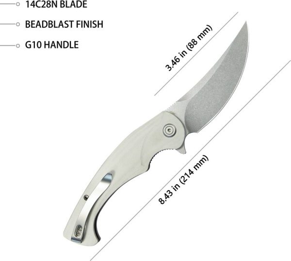 KUB173I_add_02.jpg Kubey Scimitar Linerlock White G10 Handle Knife