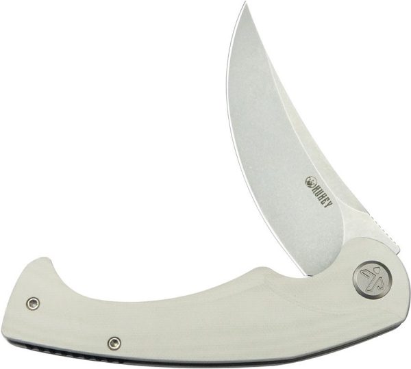 KUB173I_add_03.jpg Kubey Scimitar Linerlock White G10 Handle Knife