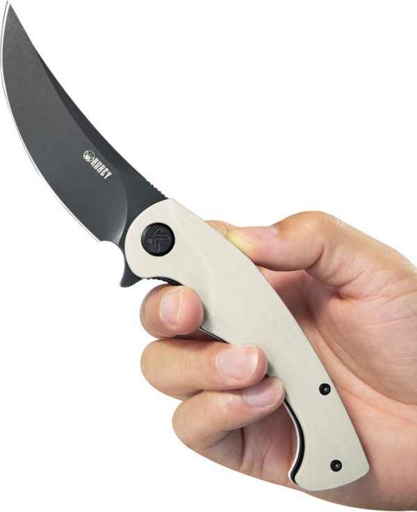 KUB173J_add_04.jpg Kubey Scimitar Linerlock White G10 Folding Knife