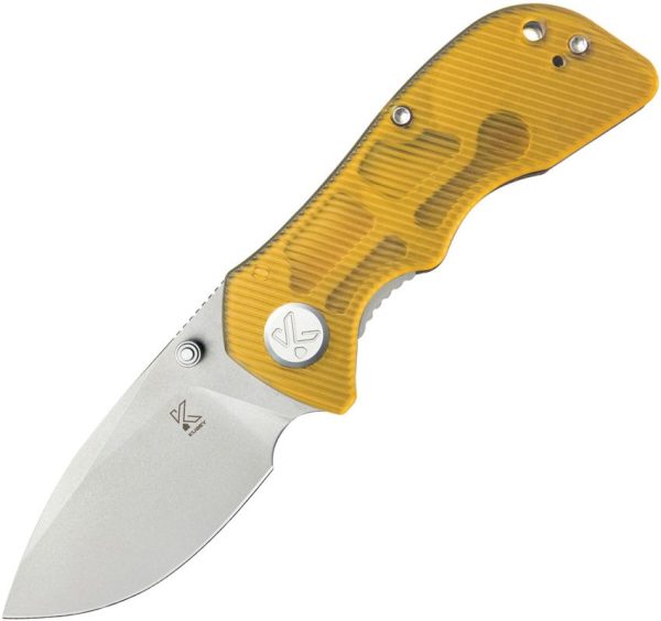 Kubey Karaji Linerlock D2 Drop Point Ultem