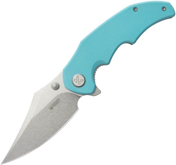 Kubey Ceto Camp Linerlock Tiffany Blue G10
