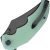 Kubey Ceto Camp Linerlock - Jade G10 Clip Point