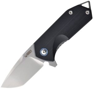 Kubey Campe Nest Linerlock - Black G10 Tanto