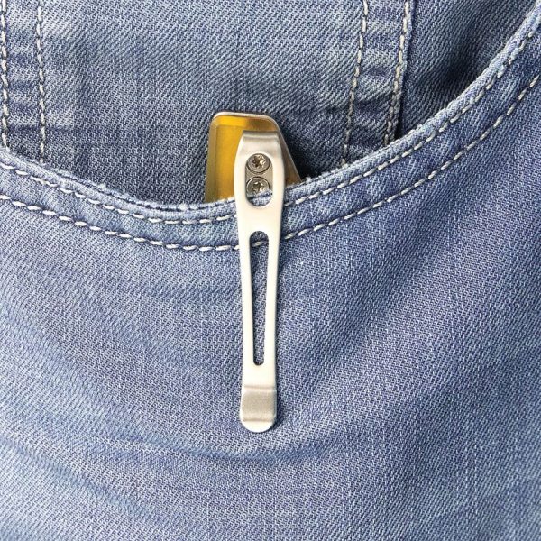 Kubey Mizo Linerlock Folding Knife - Ultem Handle