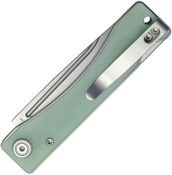 KUB2102B_add_01.jpg Kubey Akino Lockback Jade G10 Folding Knife
