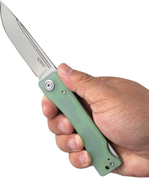 KUB2102B_add_06.jpg Kubey Akino Lockback Jade G10 Folding Knife