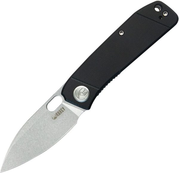 Kubey Hyde Linerlock Black G10 Folding Knife