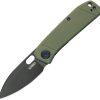 Kubey Hyde Linerlock OD Green G10 Folding Knife