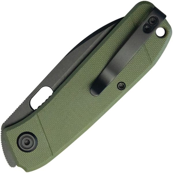 Kubey Hyde Linerlock OD Green G10 Folding Knife