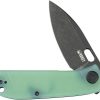 Kubey Hyde Linerlock Jade G10 Folding Knife