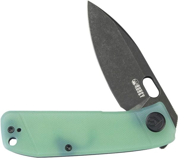 Kubey Hyde Linerlock Jade G10 Folding Knife