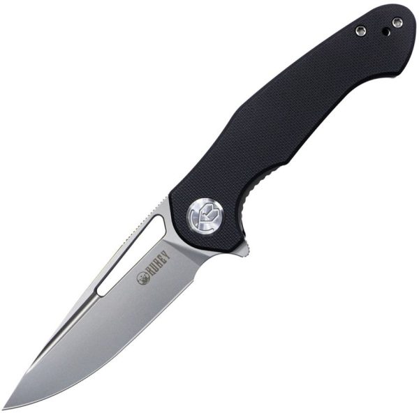 Kubey Dugu Linerlock Black G10 Extended Tang