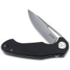 Kubey Dugu Linerlock Black G10 Extended Tang