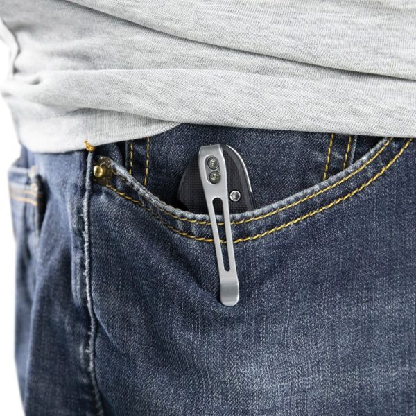 Kubey Dugu Linerlock Black G10 Extended Tang