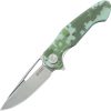 Kubey Dugu Linerlock Camo G10 Extended Tang