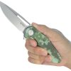 Kubey Dugu Linerlock Camo G10 Extended Tang