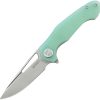 Kubey Dugu Linerlock Jade G10 Stonewash