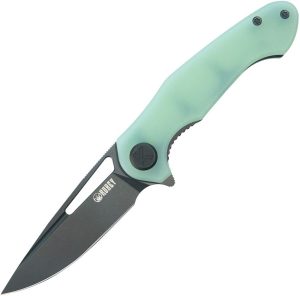 Kubey Dugu Linerlock Jade G10 BlackWash