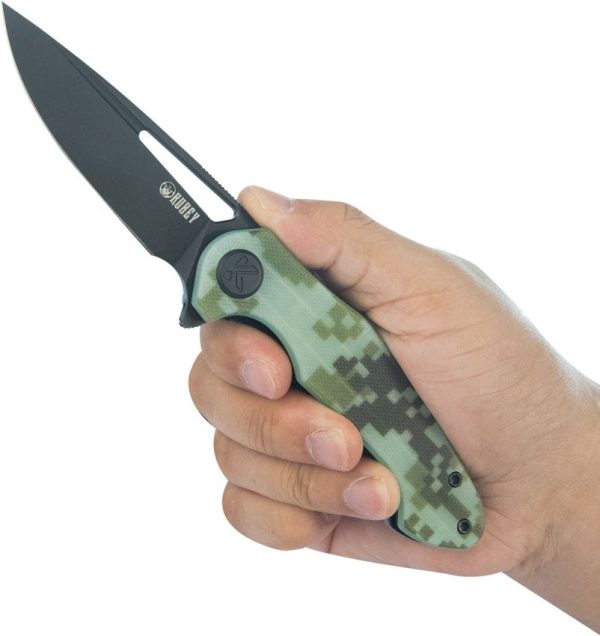 Kubey Dugu Linerlock Digital Camo G10