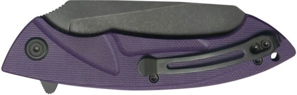 KUB212M_add_01.jpg Kubey Anteater Nest Linerlock Purple BlackWash