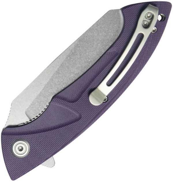 Kubey Anteater Nest Linerlock Purple Stonewash