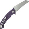 Kubey Anteater Nest Linerlock Purple Stonewash